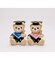 Ceramic Graduation Bears Salt and Pepper Shakers, Graduation Gift, Graduation Decor